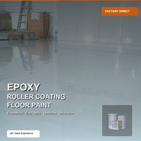 Peinture époxy pour sols, transparente comme du cristal, résistante à l'usure, antidérapante, pour la maison, le garage, l'usine, l'atelier, le béton