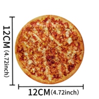 Sac et boîte en Mylar épais à finition mate ronde, anti-odeur, pour pizza, impression numérique, emballage Mylar 3.5