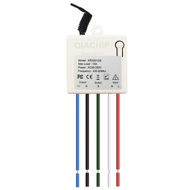RF 433MHz Wireless Switch 220V 100V Wall Panel with 433.92MHz Remote Control Mini Relay Receiver Home Led Light Lamp Switch Fun