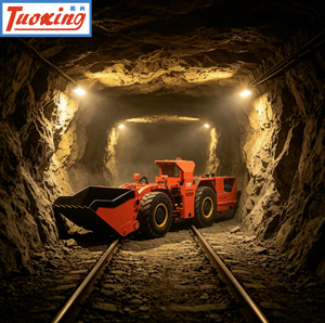 Equipo de minería de oro a pequeña escala TC-300. Minería compacta <span class=keywords><strong>en</strong></span> túneles estrechos. 1 m³ subterráneo. Minería subterránea c - Product Image 3