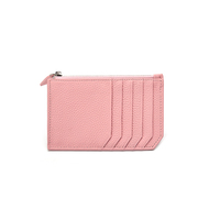 Portefeuille de voyage en cuir, sac pour téléphone, blocage RFID, grande capacité, plusieurs emplacements pour cartes, porte-passeport, pochette zippée pour monnaie, pince à billets