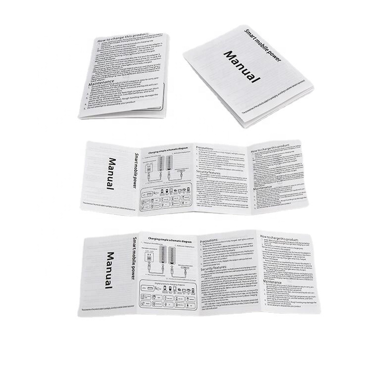 Customized Eco Friendly Cardboard Brochure with