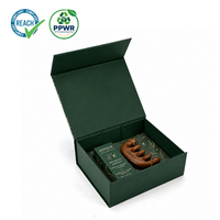 Boîte cadeau personnalisée, boîte rigide recyclable à fermeture magnétique, boîte pliable durable avec impression UV pour l'emballage des soins du cuir chevelu