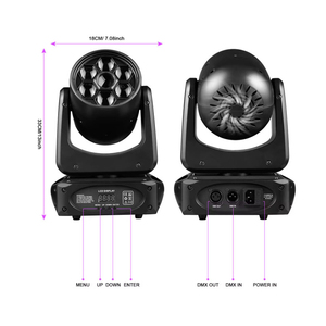 Chuyên nghiệp chất lượng cao 150W RGBW Bee Eye di chuyển đầu 8 mẫu 8 màu sắc dẫn di chuyển đầu đèn cho DJ bên câu lạc bộ đêm sân khấu - Product Image 2