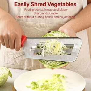 Cabbage <b>Kitchen</b> Knife Stainless Steel Dual Blades Peeling <b>Tool</b> <b>Kitchen</b> Vegetable Fruit Cutter Slicer Chopper Household <b>Gadgets</b> - Product Image 6