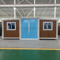 Maisons modulaires européennes de 40 pieds, maisons mobiles d'exportation, conteneurs, maisons préfabriquées modernes en conteneurs à vendre