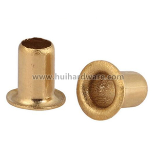 Fournisseur chinois de rivets tubulaires creux en cuivre et en <span class=keywords><strong>laiton</strong></span> à tête plate et ronde - Product Image 3