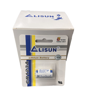 แบตเตอรี่ LiMnO2แบตเตอรี่ลิเธียม Cr123a 3V 1500mAh สำหรับสัญญาณเตือนแก๊สอุปกรณ์การดูแลสุขภาพแบตเตอรี่หลัก - Product Image 1