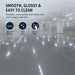 Peinture et revêtement de sol autolissant époxy sans solvant Xiutuo XT-317, liquide pulvérisable pour sols industriels et commerciaux - Product Image 4