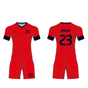 Men's Custom Logo Breathable Plus Size Short-Sleeved Football Sportswear Set Comfortable Loose Fit <b>T</b>-<b>Shirt</b> and Shorts - Product Image 4