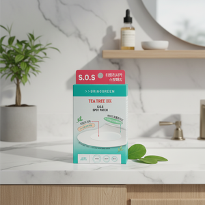 BRINGGREEN Parches Hidrocoloides para Granos y Espinillas con Árbol de Té y Cica, Impermeables, Antibacterianos, con Protección UV, 75+25 Unidades - Product Image 3