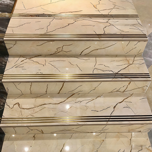 Casa barata 480x1200 hermosa escalera <span class=keywords><strong>de</strong></span> oro antideslizante azulejo <span class=keywords><strong>de</strong></span> piso <span class=keywords><strong>de</strong></span> porcelana <span class=keywords><strong>de</strong></span> cerámica pulida <span class=keywords><strong>para</strong></span> sala <span class=keywords><strong>de</strong></span> exposición <span class=keywords><strong>de</strong></span> centro comercial interior - Product Image 3