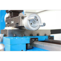 Tour à métaux numérique horizontal compact CJM280 à haute précision pour le travail des métaux, léger et polyvalent