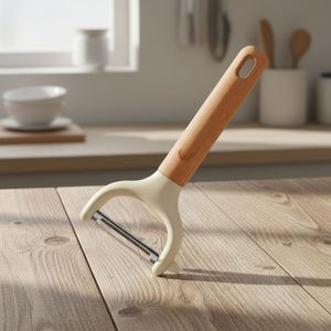 Nouvel éplucheur manuel en acier inoxydable pour fruits et légumes (concombre, pomme, pomme de terre) - Outil de cuisine - Product Image 3