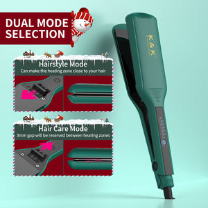 Plancha de Pelo Eléctrica Profesional Nice Pro Max con Placas Anchas de Cerámica y Turmalina, Pantalla LED, Protección contra Sobrecalentamiento, Calentamiento Rápido, Iones Negativos - Product Image 6