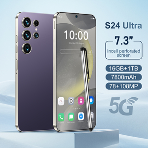 Chất lượng cao Ultra 5g điện thoại thông minh 7.3inch HD màn hình 16GB + 1TB Bộ nhớ S-Pen <span class=keywords><strong>Android</strong></span> 13 S24 5G + Wifi điện thoại di động giá thấp - Product Image 3