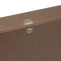 Étiquettes autocollantes en vinyle argenté, imperméables et écologiques pour collations, sucettes, livres, cartes, boîtes cadeaux, bouteilles, pizzas, sandwichs, olives