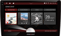Autoradio Android 360 Panorama FM CarPlay Auto Écran Linux Haut-parleur Radio CarPlay Android Auto Écran Audio Voiture CPAA