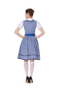 Vestido Dirndl Bávaro para Mujer, Disfraz de Chica de la Cerveza para Oktoberfest, Traje para Fiesta de Halloween, Poliéster - Product Image 5
