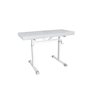 Escritorio de estudio LED moderno para niños, nuevo juego de mesa elevables en sillas de rosa y azul, plástico duradero para el hogar, hoteles, bares para uso en centros comerciales - Product Image 5