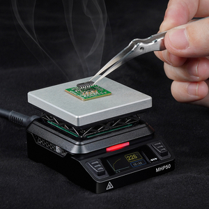 Miniware Mhp50 迷你热板 SMD 预热器 预热返修台 PCB 板焊接拆焊加热板维修工具 - Product Image 4