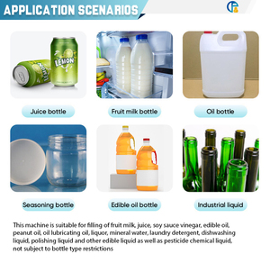 เครื่องบรรจุเจลทำความสะอาดกระจกแบบใช้มือเจลทำความสะอาดด้วยมือเครื่อง SUS304อัตโนมัติแบบจุดศูนย์ถ่วง - Product Image 6