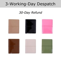 Yihe Best Selling 6-Colored Super Smooth Leather A6 Budget Binder Planner 6-Ring Bound Journal Gift/Office Use Divider Notebooks