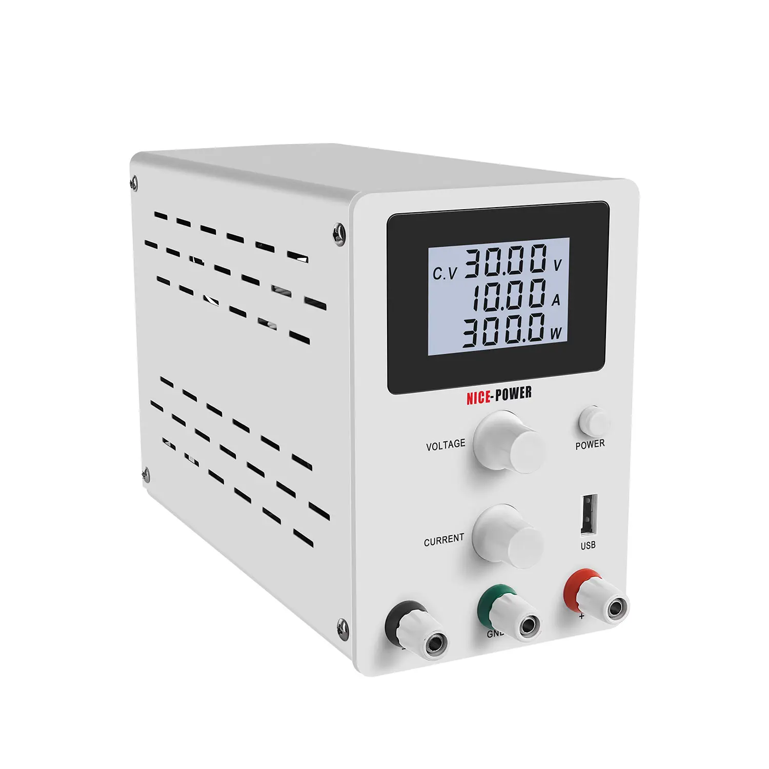 R-SPS3010D Factory Price DC Regulated Power Supply 30V 10A Digital Adjustable Switching Lab Test Repair Power Souce