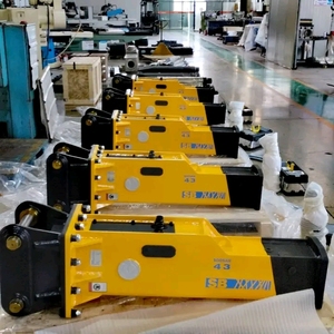 Para Miniexcavadora SB 43, Retroexcavadora, Minicargadora, Martillo Hidráulico Tipo Caja, Motor en Estado Nuevo, Incluye Cincel 6-9 - Product Image 4