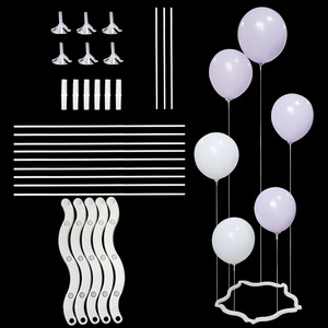 PVC <strong>Balloons</strong> Stand for Birthday Party &amp; Wedding <strong>Table</strong> <strong>Decor</strong> <strong>Table</strong> <strong>Balloon</strong> Holder Column &amp; Home Decoration Accessories with Stick - Product Image 3