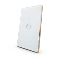 Nouveauté Tuya maison intelligente interrupteurs muraux écran tactile ZigBee WiFi électrique pour garage et hôtel cadre en aluminium