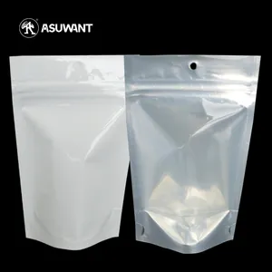 Resealable Plastic Mylar Zipper Food Grade PE Bath Salt Packaging Bag