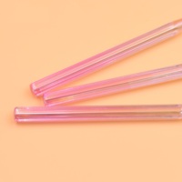 Pinceau professionnel pour nail art, manche acrylique dégradé, pinceau liner pour polygel, pinceau liner pour ongles, pour la peinture florale et le dessin sur ongles