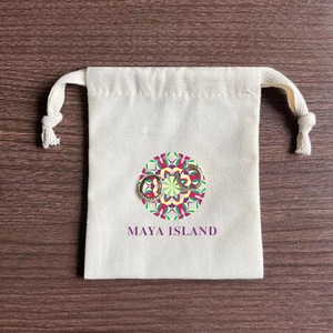 Biểu Tượng Tùy Chỉnh In Quà Tặng Vải Bông Đôi Chuỗi Túi Xách Giày Bông Đóng Gói Cho Món Quà Bụi Dây Kéo Túi - Product Image 4