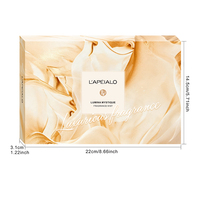 Brume parfumée longue durée LUMINA MYSTIQUE 40 ml, parfum de rose et de miel, senteur plage, brume pour le corps, coffret cadeau, spray pour femmes