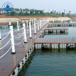 Muelle de aleación para embarcaciones, muelle flotante de aleación de aluminio, barco pontón para navegar, suministros marinos para yates - Product Image 5