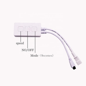 Sp611e màu xanh-răng scenex WS2812 địa chỉ dẫn dải ánh sáng DC5V 12V 24V ứng dụng âm nhạc IR 38 phím ws2811 dẫn điều khiển - Product Image 3