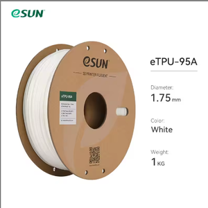 Filamento para Impresora 3D eSUN TPU 95A, Nuevo Material Flexible de 1KG (2.2LBS) y 1.75mm, Temperatura de Impresión de 240°C - Product Image 1