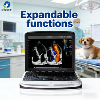 EUR VET Promotion : Échographe vétérinaire portable avec design compact type ordinateur portable et technologie d'imagerie avancée