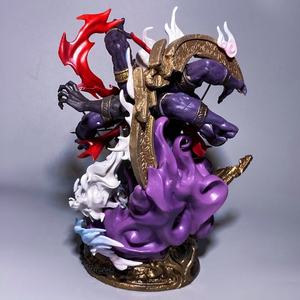 Un pezzo GK re dell'inferno Yan <span class=keywords><strong>Mo</strong></span> Solon scena a doppia testa che intaglia ornamenti modello di figure Anime in scatola - Product Image 4