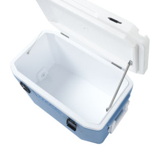 Glacière isotherme Ecooler 50L/52QT en PE/PP, étanche, pour extérieur, marine, camping, pêche, chasse, plage, intérieur, stockage alimentaire - Product Image 3
