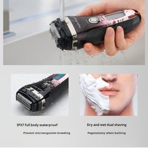 Portable Mini Électrique Rechargeable Visage <span class=keywords><strong>Rasoir</strong></span> <span class=keywords><strong>Haut</strong></span> <span class=keywords><strong>De</strong></span> <span class=keywords><strong>Gamme</strong></span> 13500 RPM Moteur À Lévitation Magnétique Étanche En Aluminium Batterie <span class=keywords><strong>Rasoir</strong></span> - Product Image 2