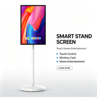 Pantalla Táctil Interactiva Comercial de 32 Pulgadas con Tela Completa, 8+128GB, Cámara de 5MP y Larga Duración