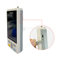 Moniteur patient de signes vitaux médicaux de TFT de couleur du Portable SY-W001N-3 4 ''pour la machine multiparamètre d'ICU d'utilisation humaine/animale