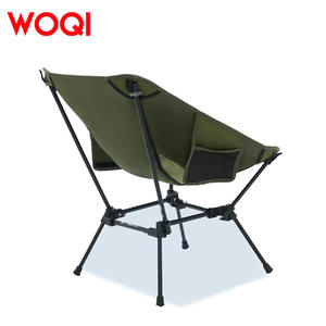 เก้าอี้พับ Woqi อลูมิเนียมสีเขียว พกพาสะดวก สำหรับกิจกรรมกลางแจ้ง สวน แคมป์ปิ้ง เดินป่า ท่องเที่ยว - Product Image 2