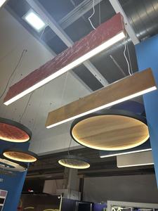 Plafonnier LED intérieur commercial linéaire 1500mm 1800mm pour <span class=keywords><strong>suspension</strong></span> de bureau à domicile - Product Image 2