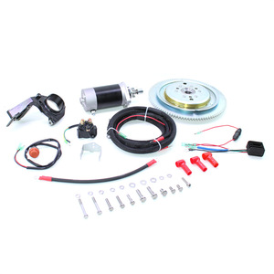 Kit de démarrage électrique pour moteur hors-bord Yamaha 25/30 CV, conversion de commande arrière pour mise à niveau et modernisation de moteur à essence 2 temps - Product Image 1