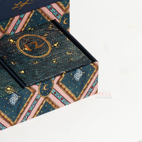 Bijoux de luxe pour Ramadan, emballage de calendrier de l'avent, boîte-cadeau 12 jours, boîtes de calendrier de l'avent avec boucles d'oreilles