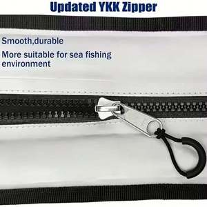 Sac de pêche professionnel réglable et léger, imperméable, multi-poches, avec bandoulière zippée pour pêcheurs - Product Image 4