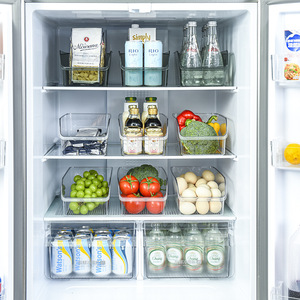 Refrigerator Storage Boxes Rectangle Food Grade Egg Vegetable Fruit <b>Organizer</b> <b>Drawer</b> <b>Kitchen</b> <b>Organizers</b> Easy To Clean - Product Image 2